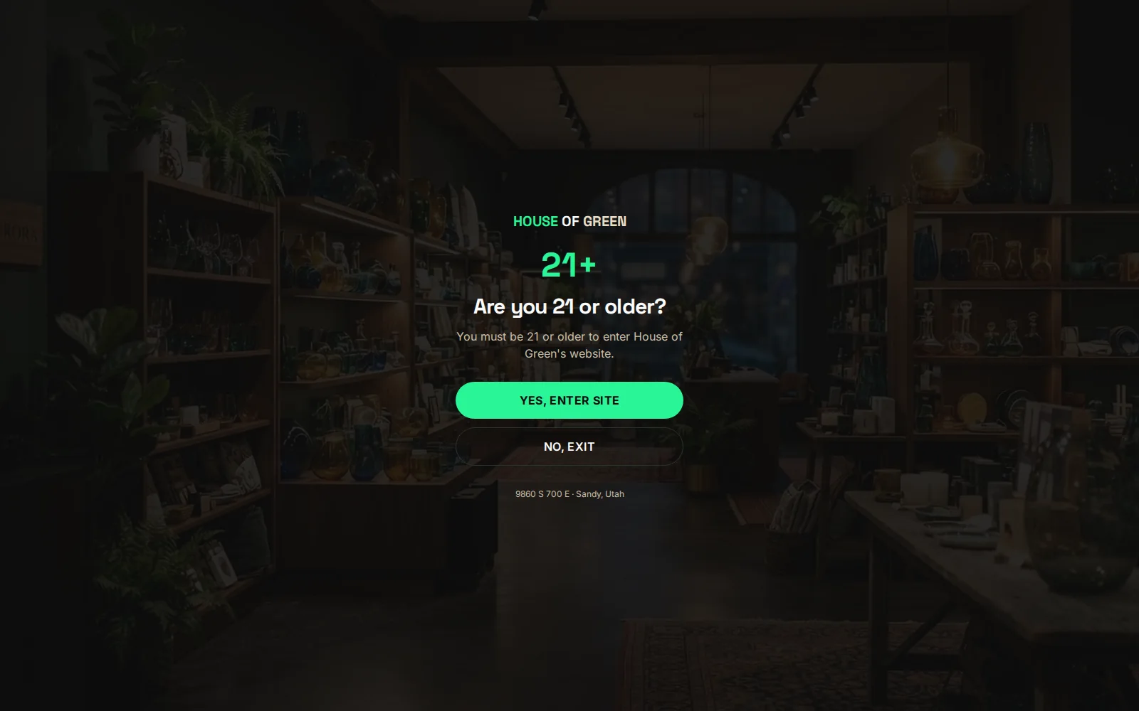 House of Green website